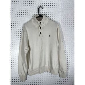 Polo Ralph Lauren button collar sweater